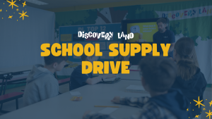 school supply drive web event